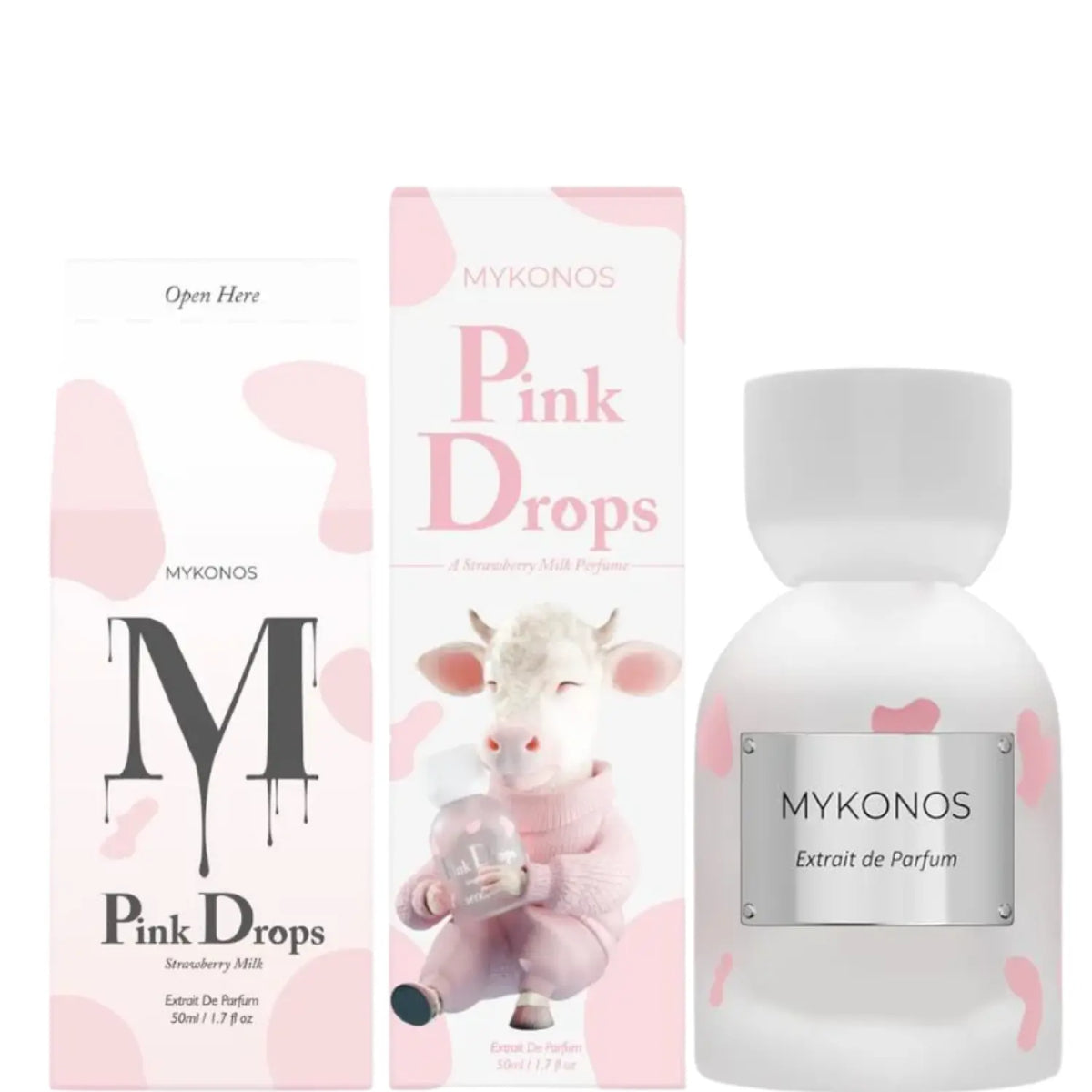 Perfume Mykonos Pink Drops Extrait Unisex 50 Ml