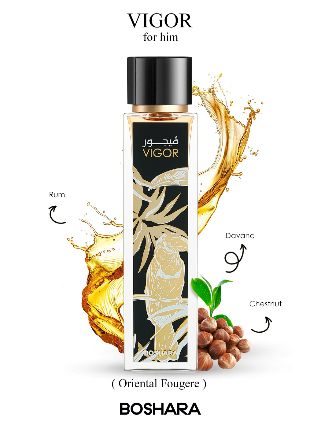 PERFUME BOSHARA VIGOR UNISEX EDP 100ML